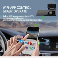 2K WiFi Mini Dash Cam with 24hr Parking Monitor & Hardwire Power Kit - Image 8
