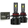 T6 Premium Automotive LED Headlights 6000K - Precision Beam | High Performance Cooling