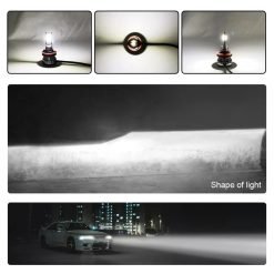 Mini LED Headlight Bulbs 6000K White – Plug & Play High Brightness Conversion Kit - Image 5
