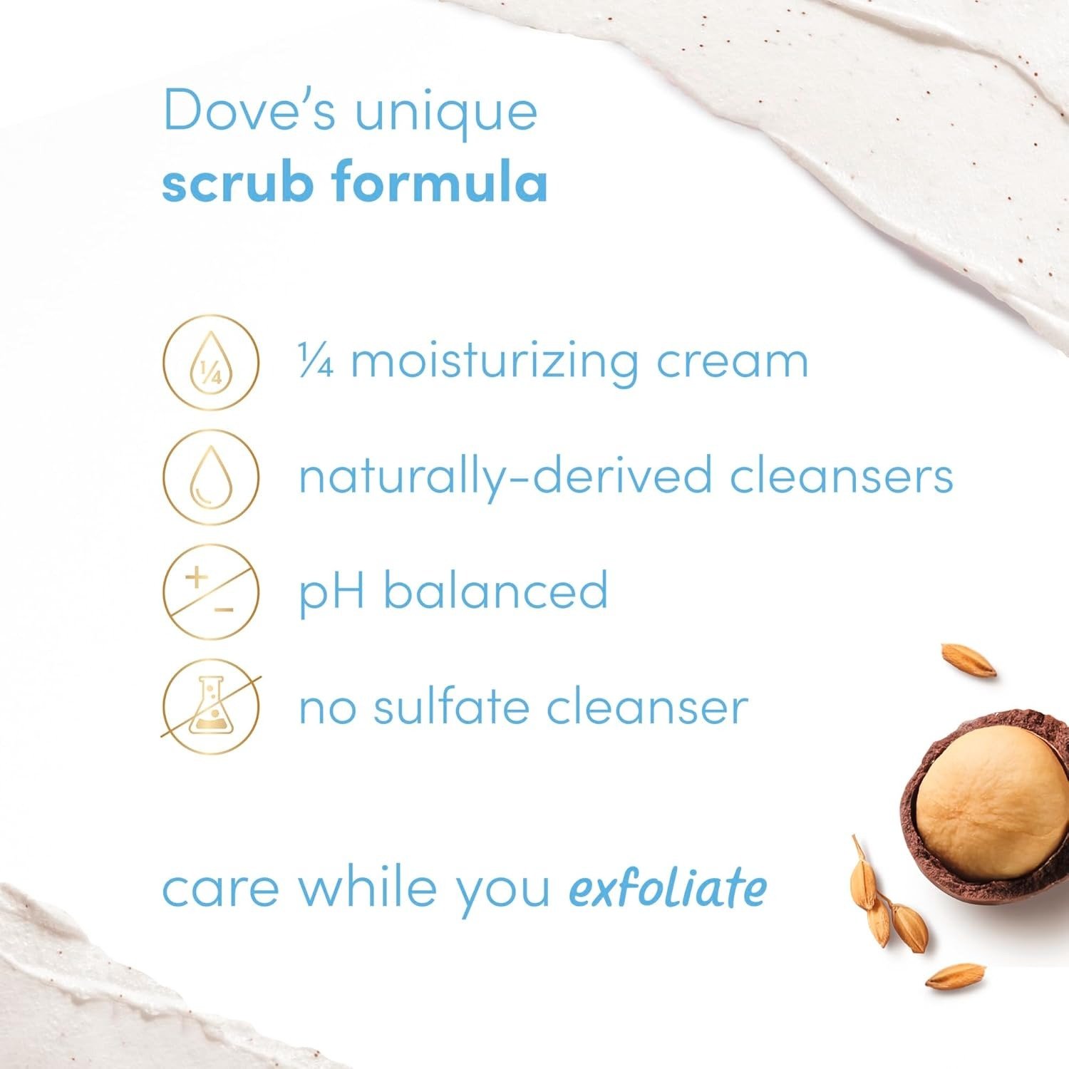 Dove Limited Edition Holiday Treats Exfoliating Mini Body Scrub Set - 4 Pack - Image 6