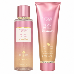 Victoria's Secret Velvet Petals Vacation Fragrance Mist & Lotion