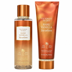 Victoria's Secret Bare Vanilla Vacation Fragrance Mist & Lotion